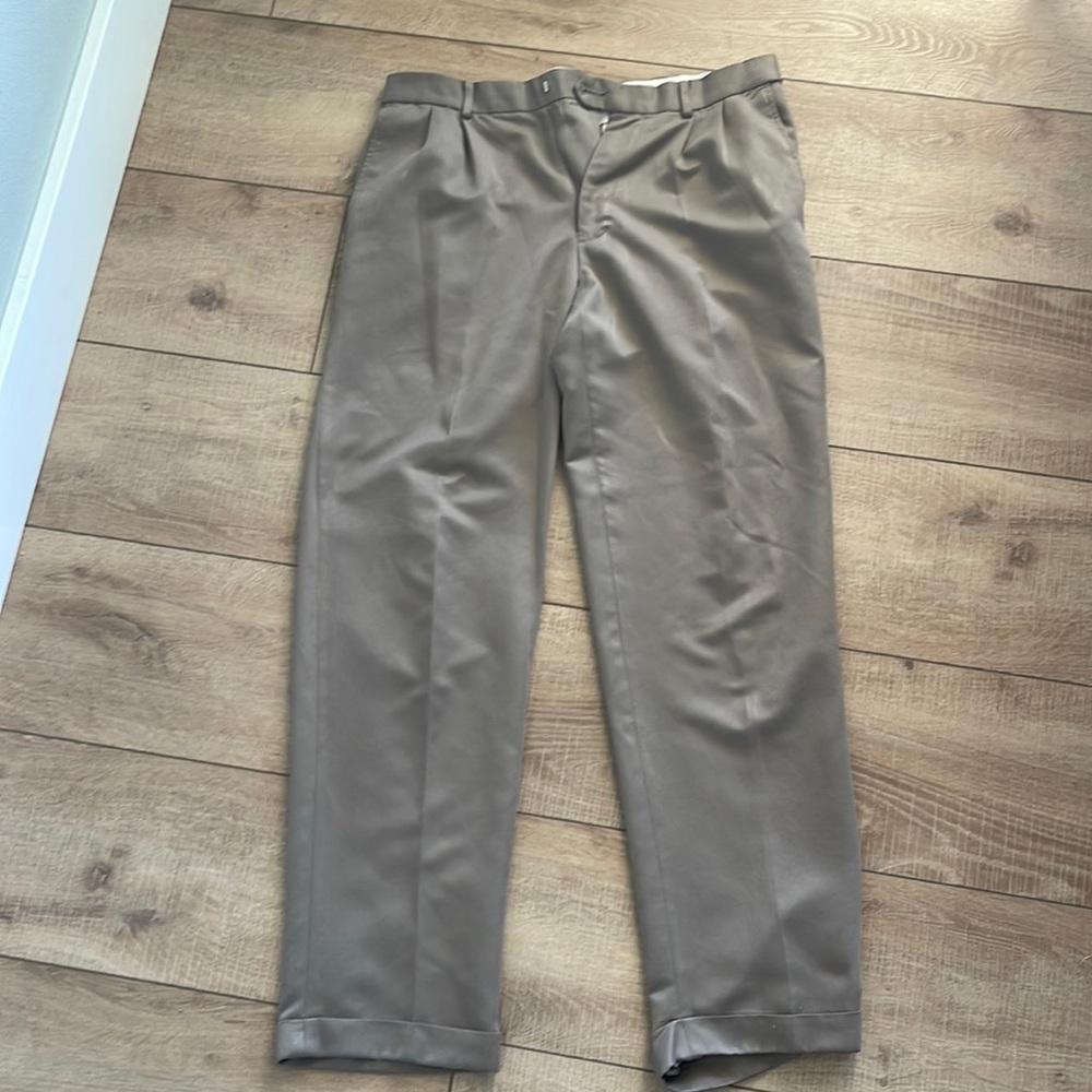 George Mens Tan Dress Pants Mens 34x34